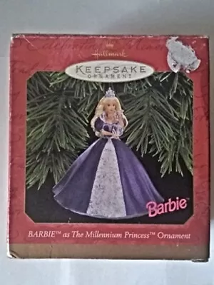 Hallmark Keepsake Barbie The Millenium Princess Ornament  • $15