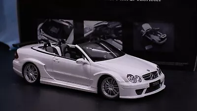 1:18 Diecast Cars Mercedes-Benz CLK DTM AMT Cabriolet White • $165