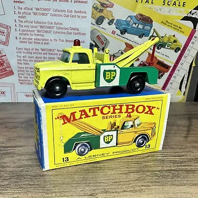 Matchbox Lesney #13 Dodge BP Wrecker /Box • $34.99