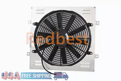 Aluminum Radiator Fan Shroud 65 66 Ford Mustang Falcon 16 Electric Fan #251 #259 • $36.90