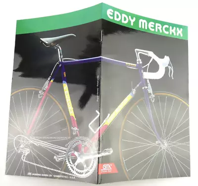 Eddy Merckx Bicycle Catalog 1991 7-eleven NOS  • $72
