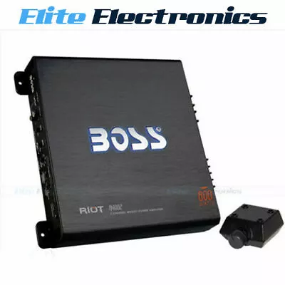 Boss Audio R4002 Riot Series 2 Channel Ch 800w Class Ab Car Mplifier Amp • $189.85