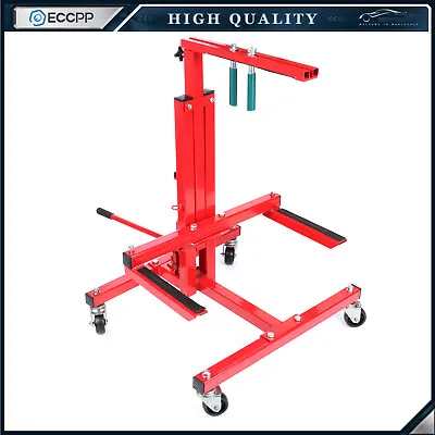 Red New Mechanical Hydraulic Press Car Door Jack & Bumper Handler Stand • $149.95