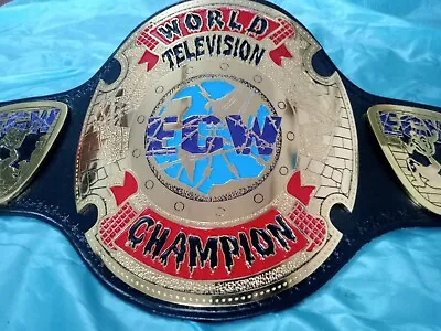 ECW TV World Heavyweight Championship Wrestling Belt 4mm Zinc • $200.99