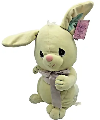 Vintage Enesco Tender Tails Precious Moments Yellow Bunny Rabbit Easter Plush • $21.87