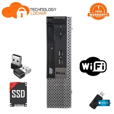 $126.65 • Buy Dell Optiplex 9020 USFF Desktop PC I5-4570s @2.9 8GB RAM New 256GB SSD Win 10