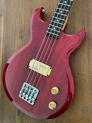 Aria Pro II Bass Cardinal Series 32” Medium Scale Red 1983 • $482.55