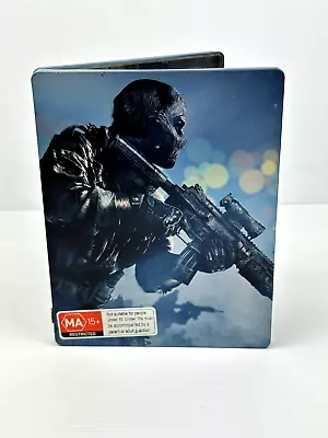 Call Of Duty Ghost Hardened Edition Steel Book Case And PS3 Game FREE SHIPPING • $10.99