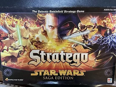 Star Wars Saga Edition Stratego Board Game 2005 Galactic Battlefield Complete • $29.99