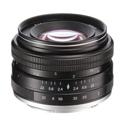 Neutral 50mm F2.0 Focus Fixed MF Lens For NIKON 1 Mount V1/V2/V3/J1/J2/J3/J4/J5  • $106.69