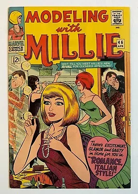 MODELING WITH MILLIE #46 Marvel Comics 1966 Our Grade 8.5 Stan Goldberg Cover • $55.80