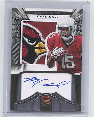 2012 Panini Crown Royale #272 Michael Floyd RC Patch Auto #/249 • $39.95