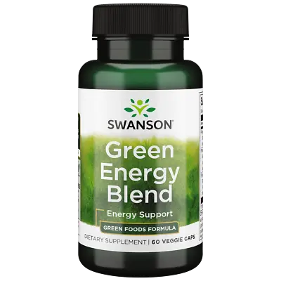 $8.30 • Buy Swanson Green Energy Blend 60 Veggie Capsules