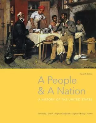 A People And A Nation: A History Of The United States Logevall FredrikChudaco • $57.57