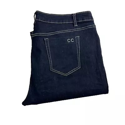 City Chic Womens Jeans 16 Blue Bootcut Dark Wash Jeans PLUS SIZE • $35