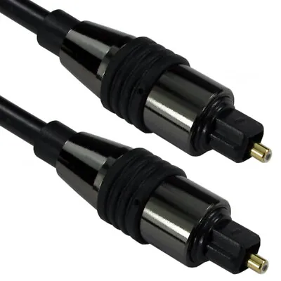 £8.19 • Buy QUALITY 2.5m Digital Optical Cable Lead Male To Plug SPDIF TOSlink Digital Audio