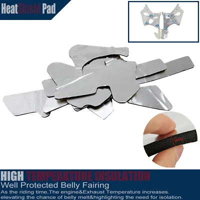 Pre-Cut Belly Fairing Heat Shield Mat Insulation For Suzuki GSXR1000 2001-2002 • $29.99