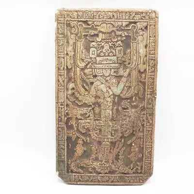 $64.99 • Buy Mayan Calendar Aztec Folk Art Tablet Hieroglyph