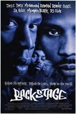 397663 BACKSTAGE Movie Jay DMX Method Man Redman Memphis WALL PRINT POSTER US • $13.95