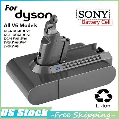 $19.98 • Buy GENUINE 21.6V Battery For Dyson V6 SV03 SV04 SV05 DC58 DC59 DC61 Handheld Animal