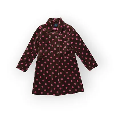 Mini Boden Polka Dot Pea Coat Size 9-10Y • $19.95