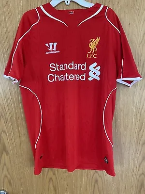 £0.99 • Buy 2014-15 Liverpool FC Warrior Home Shirt Size Small Mens