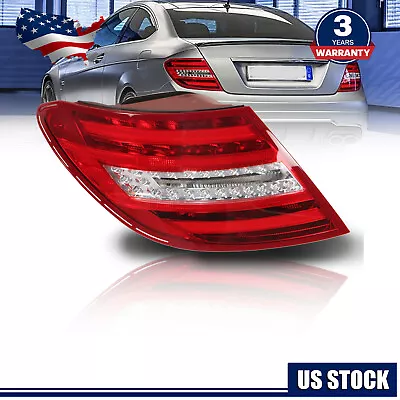 Left LED Tail Light Rear Lamp Brake For MERCEDES-BENZ W204 C Class C250 2011-14 • $95.56