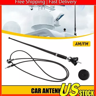 16inch Universal Radio Car AM-FM Extension Antenna With Cable For ATV UTV Truck • $10.99