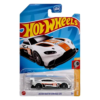 HOT WHEELS Aston Martin Vantage GTE HW Turbo Gulf Racing White Car HKK84 2023 • $2.49