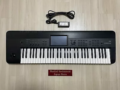 Korg Krome-61 Keyboard Synthesizer Music Workstation With Power Cable • $630