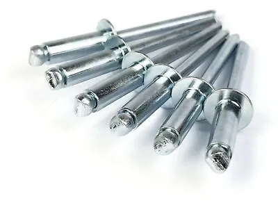 Steel Pop Rivets 1/4 Diameter #8 Zinc Plated Steel Blind Rivets - Select Grip • $238.80