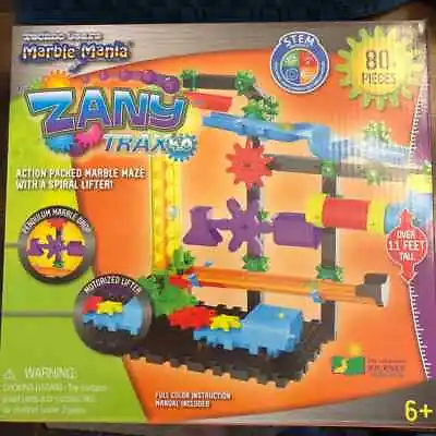 NEW Techno Gears Marble Mania STEM Construction Set Zany Trax 4.0 Unopened  • $9.95