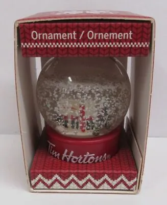 $14.95 • Buy Tim Hortons Christmas Ornament - Snow Globe