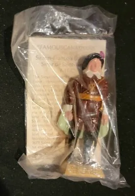 DAUMONT DE ST. LUSSON Figurine No. 21 Lipton Tea Famous Canadians Marx Sealed • $20