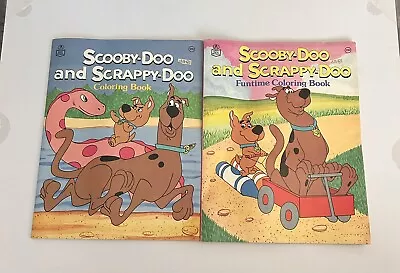 Vintage Scooby Doo Coloring Books Very Good Condition No Missing Pages • $17