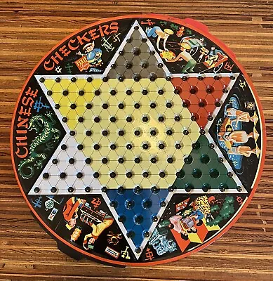 $22.95 • Buy Vintage Chinese Checkers Another Pixie Game By Steven St. Louis Mo Tin Game
