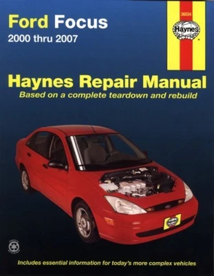 $6.80 • Buy Ford Focus 2000 Thru 2007 (Haynes Repair Manual)
