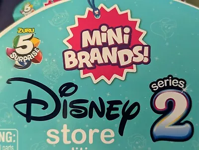 ZURU 5 SURPRISE - Disney Store Edition Mini Brands SERIES 2 NEW WOODY CHEWY GOLD • $9.99