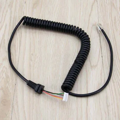 DTMF Mic Microphone Cable Cord For Yaesu FT-100D MH-36B6JS FT-90R FT-2600M Radio • $8.90