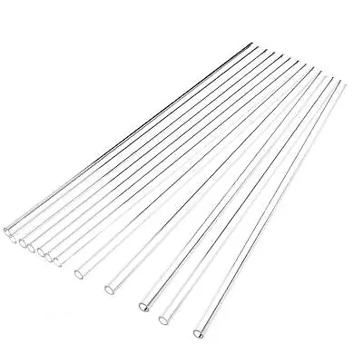 12 Pack Glass Tubes 12 Inch Long Out Diameter 8mm 1.1mm Thick Wall • $32.87