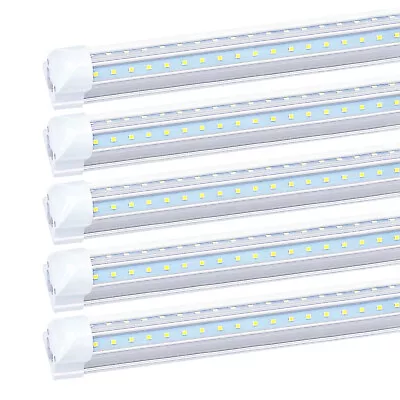 25 Pack T8 8FT LED Tube Light Bulbs 72W 6500K 8 Foot LED Shop Light Fixture • $355.49