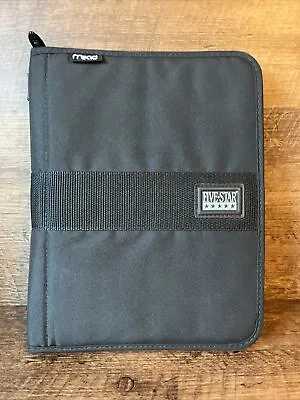 Mead Five Star First Gear 1.5  Ring Zip Binder Black 90s Trapper With Inserts! • $35