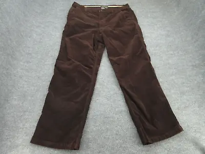 Mountain Khakis Pants Mens 38x32 Brown Straight Corduroy Chinos Adult • $18.99