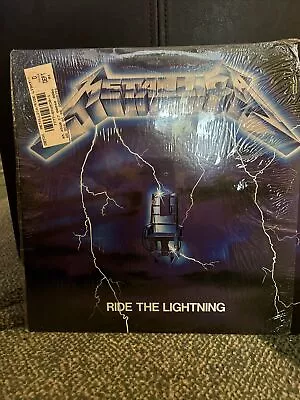 Metallica 1984 Ride The Lightning LP Vinyl 60396-1 Electra Records Hetfield • $120