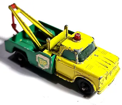 Lesney Matchbox BP Dodge Wreck Truck Model No. 13d Play Worn 10160 • £2.99