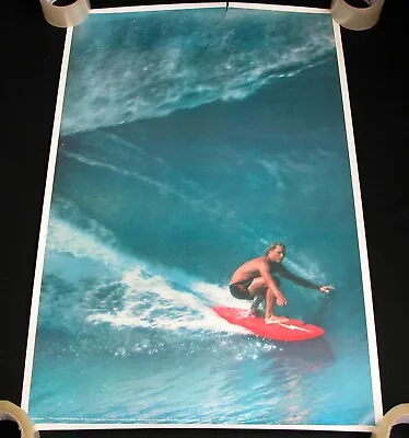 Vtg 1970s Jackie Dunn Surfer Magazine Poster Surfing Skier David Mow Ski  • $125