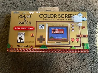 ✅ Nintendo Game And Watch Super Mario Bros Handheld System NEW SEALED ✅ • $40