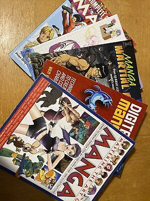 Manga Art - 5 Book Bundle - How To Draw • £14.99