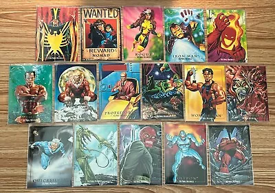 1992 Fleer Marvel Masterpieces (31) Card Lot NO DUPLICATES NM+ • $3.25