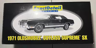 1/18 Lane Exact Detail 1971 Oldsmobile Cutlass Supreme SX Ebony Black • $31